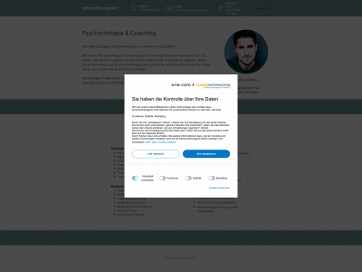 schnelltherapiert.de snapshot