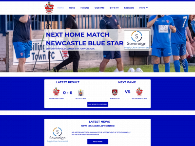 billinghamtownfc.net snapshot