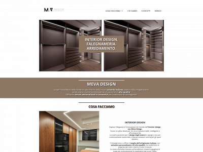 mevadesign.it snapshot