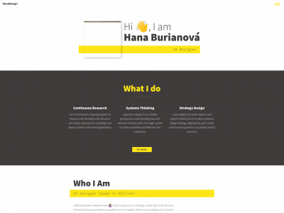hanadesign.me snapshot