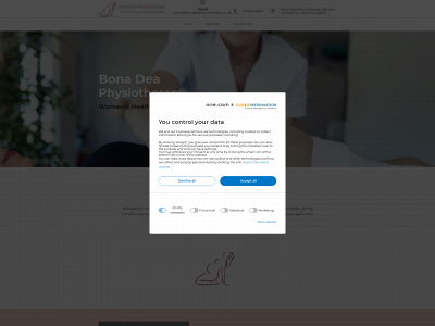bonadeaphysiotherapy.co.uk snapshot