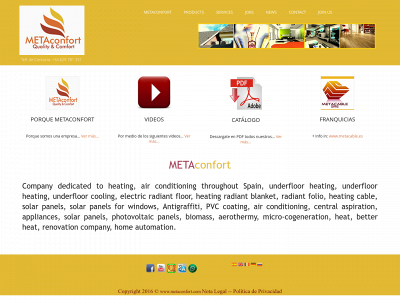 metaconfort.com snapshot