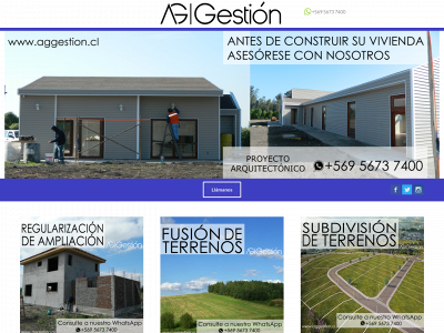 www.aggestion.cl snapshot