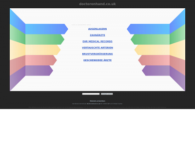 doctoronhand.co.uk snapshot