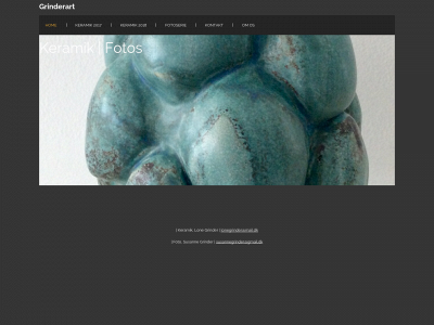 grinderart.dk snapshot