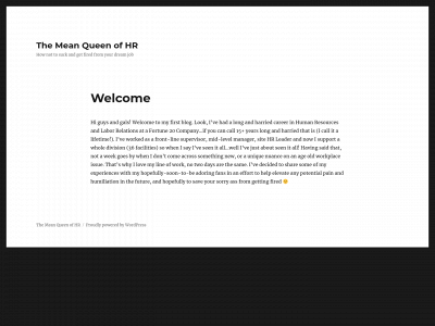 themeanhrqueen.com snapshot