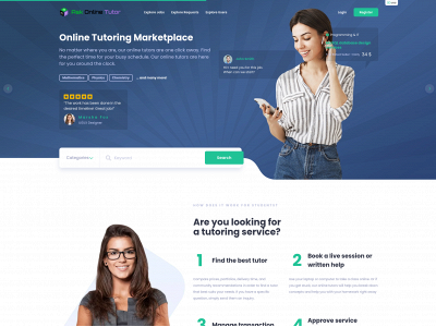 askonlinetutor.com snapshot