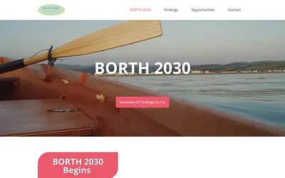 borth2030.wales snapshot