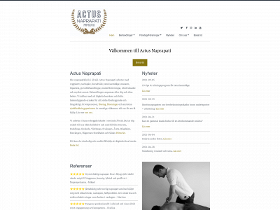 actusnaprapati.se snapshot