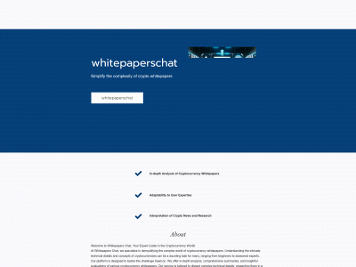 whitepaperschat.com snapshot
