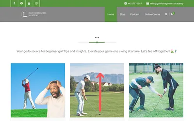 golfforbeginners.academy snapshot