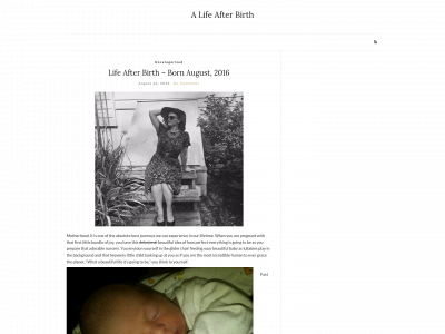 alifeafterbirth.net snapshot