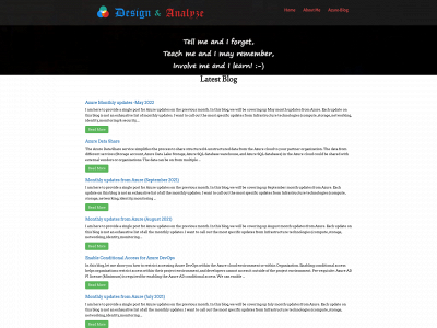 designandanalyze.com snapshot