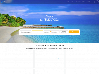 flywaw.com snapshot