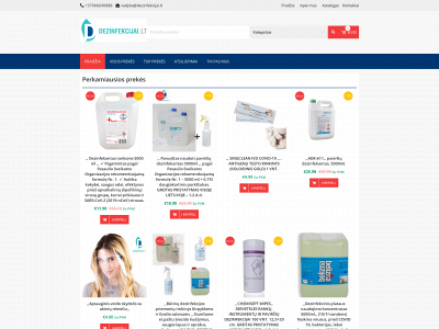 dezinfekcijai.lt snapshot