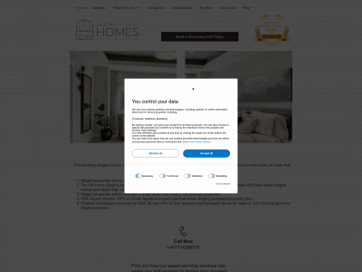 just4uhomes.co.uk snapshot
