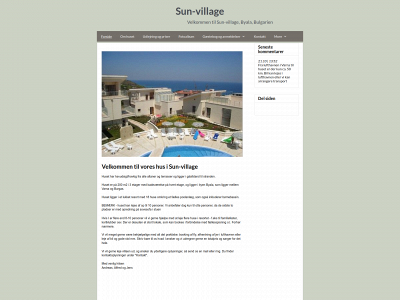 sun-village.dk snapshot