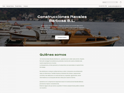construccionesnavalesbarbosa.com snapshot