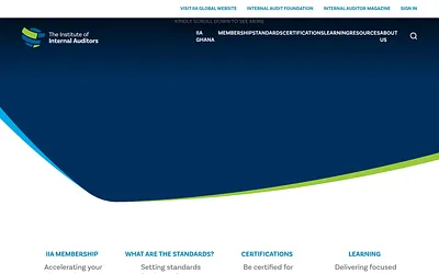 iiaghana.com.gh snapshot