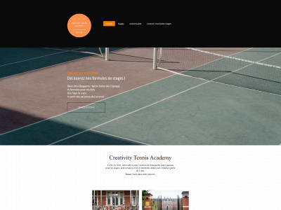 creativitytennisacademy.be snapshot