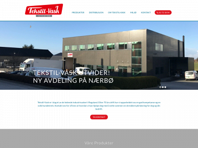 tekstilvask.no snapshot