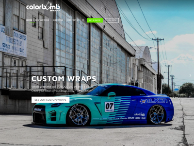 colorbombwraps.com snapshot