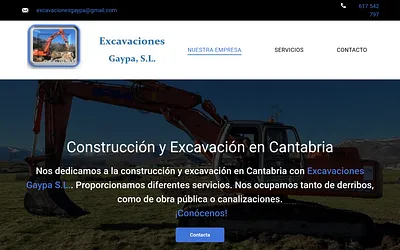 excavacionesgaypa.es snapshot