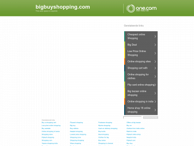 bigbuyshopping.com snapshot