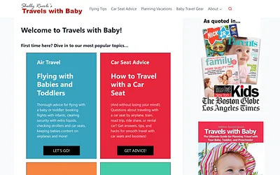 travelswithbaby.com snapshot