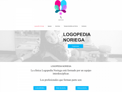 logopedianoriega.com snapshot