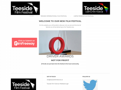 teesidefilmfestival.uk snapshot