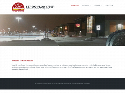 plow-masters.com snapshot