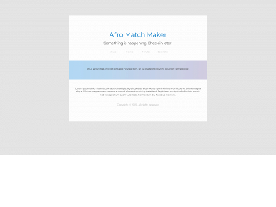 afromatchfinder.com snapshot