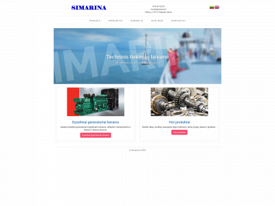 simarina.lt snapshot