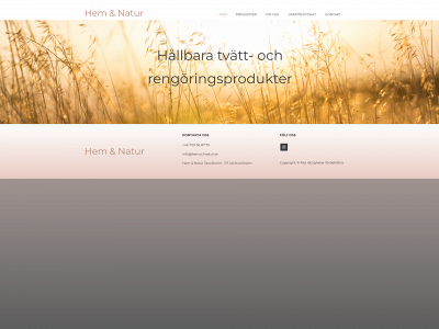 hemochnatur.se snapshot