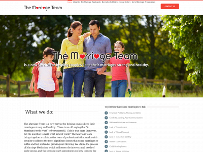 themarriageteam.com snapshot