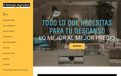 elalmacendelconfort.com snapshot