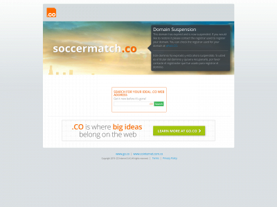 soccermatch.co snapshot