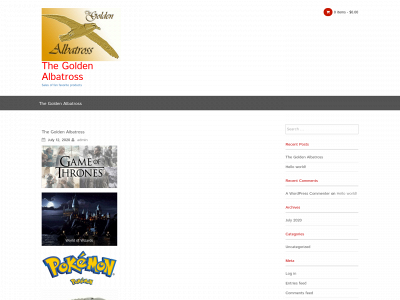 thegoldenalbatross.com snapshot
