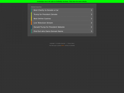ecomninja.com snapshot