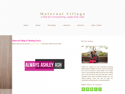 maternalvillage.com snapshot
