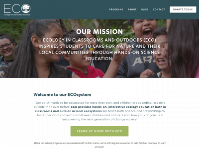 ecologyoutdoors.org snapshot