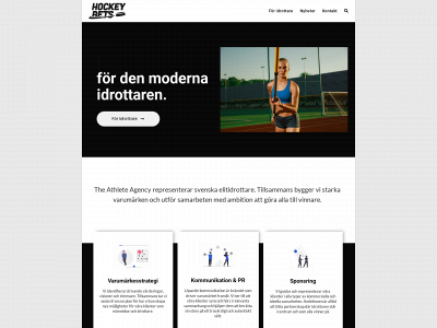 theathleteagency.se snapshot