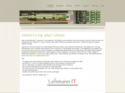 lehmannit.dk snapshot