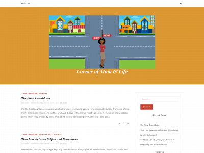 cornerofmomandlife.com snapshot