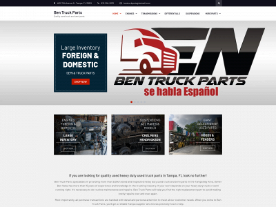 bentruckparts.com snapshot