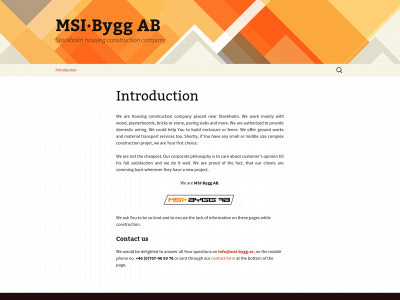 msi-bygg.se snapshot