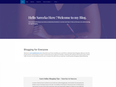 sareekanverma.com snapshot