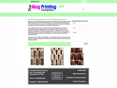 themugprintingcompany.co.uk snapshot
