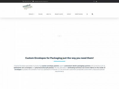 creativeenvelope.com snapshot